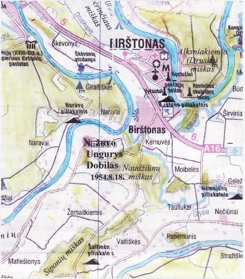 Partizanų Vinco Daunoro-Ungurio ir Jurgio Palionio-Dobilo žūties vieta